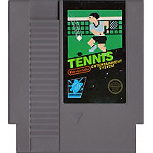 Tennis (német, csak a kazetta + ajándék eredeti porvédő) - Nintendo Entertainment System Játékok