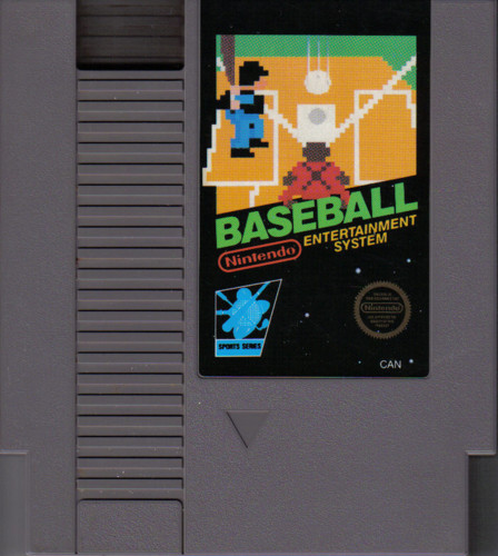 Baseball (csak a kazetta + ajándék eredeti porvédő) - Nintendo Entertainment System Játékok