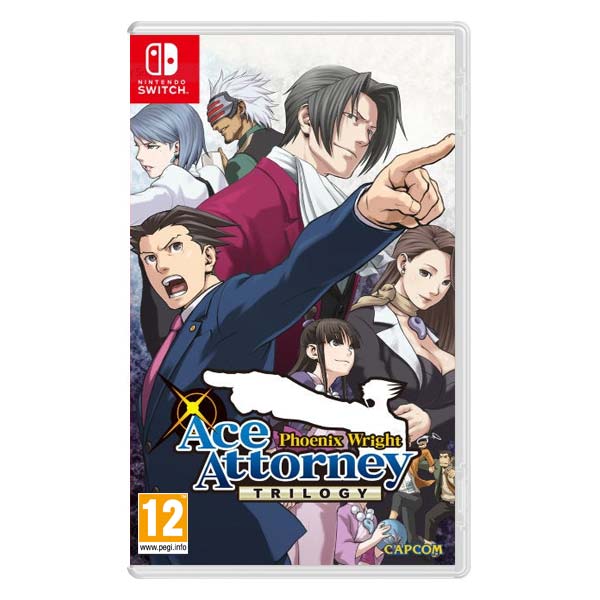 Gyakuten Saiban 123 Phoenix Wright Ace attorney trilogy (japán tok) - Nintendo Switch Játékok