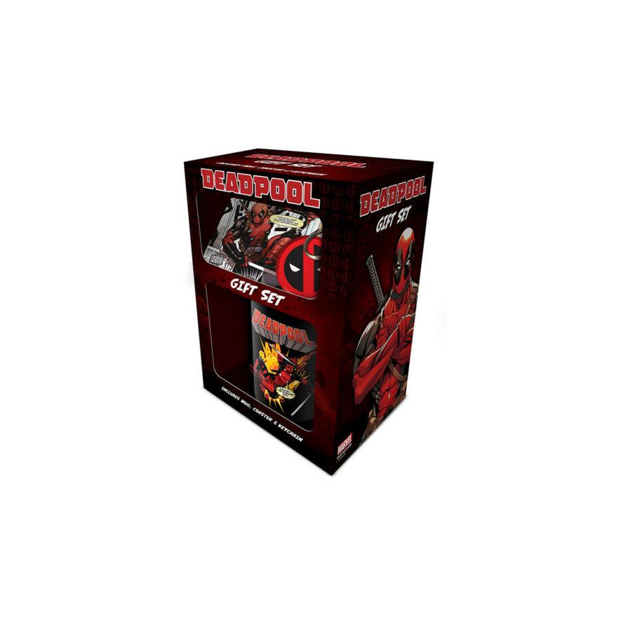 Deadpool Gift Set - Ajándéktárgyak Bögre