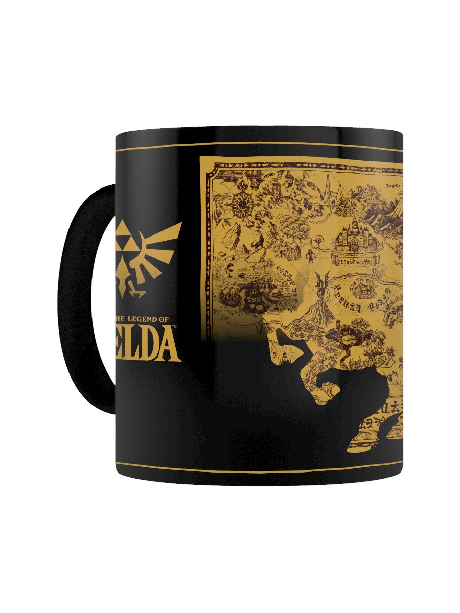 The Legend Of Zelda Heat Changing Mug Hőre Változó Bögre