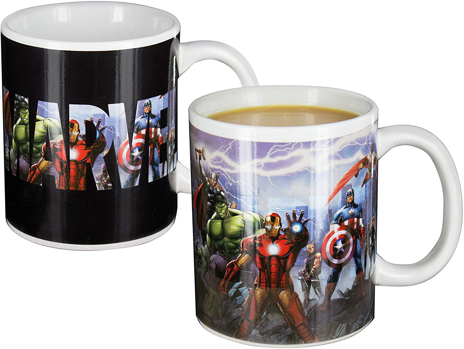 Marvel Heat Change Mug Hőre Változó Bögre