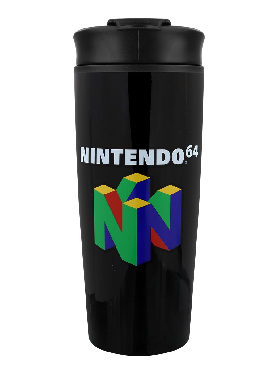 Nintendo64 Metal Travel Mug Utazóbögre