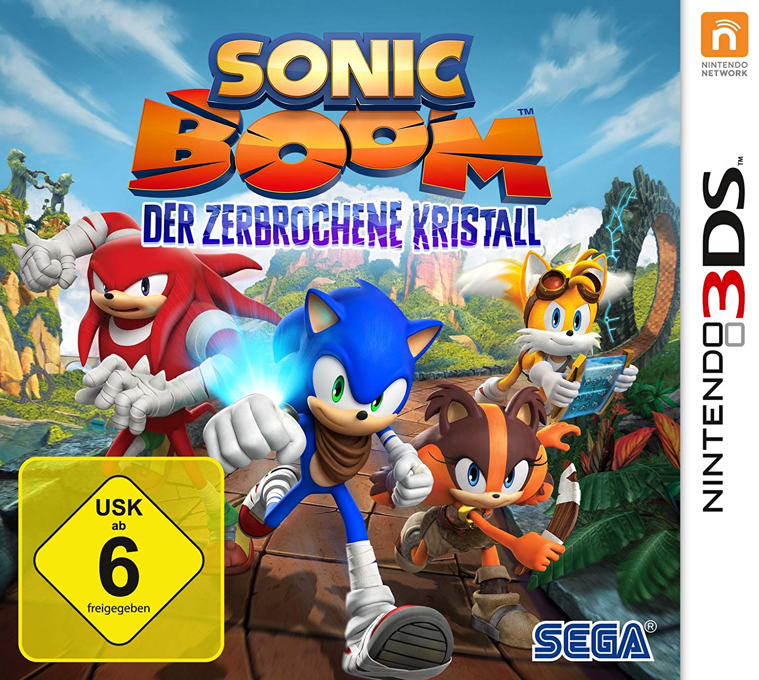 Sonic Boom Shattered Crystal (német tokos) - Nintendo 3DS Játékok
