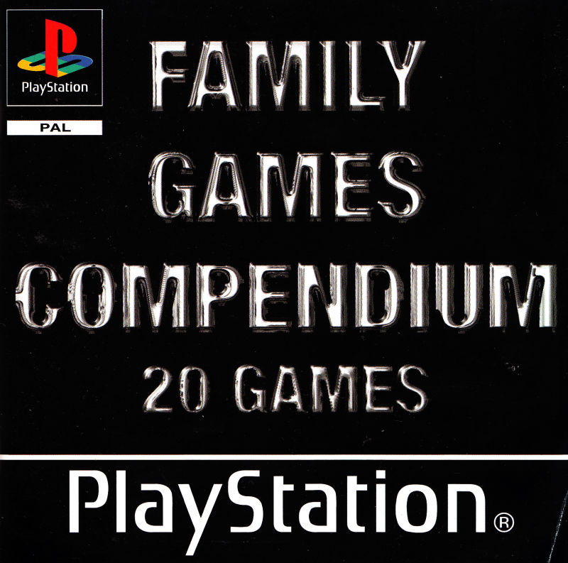 Family Games Compendium (kisfüzet nélkül) - PlayStation 1 Játékok