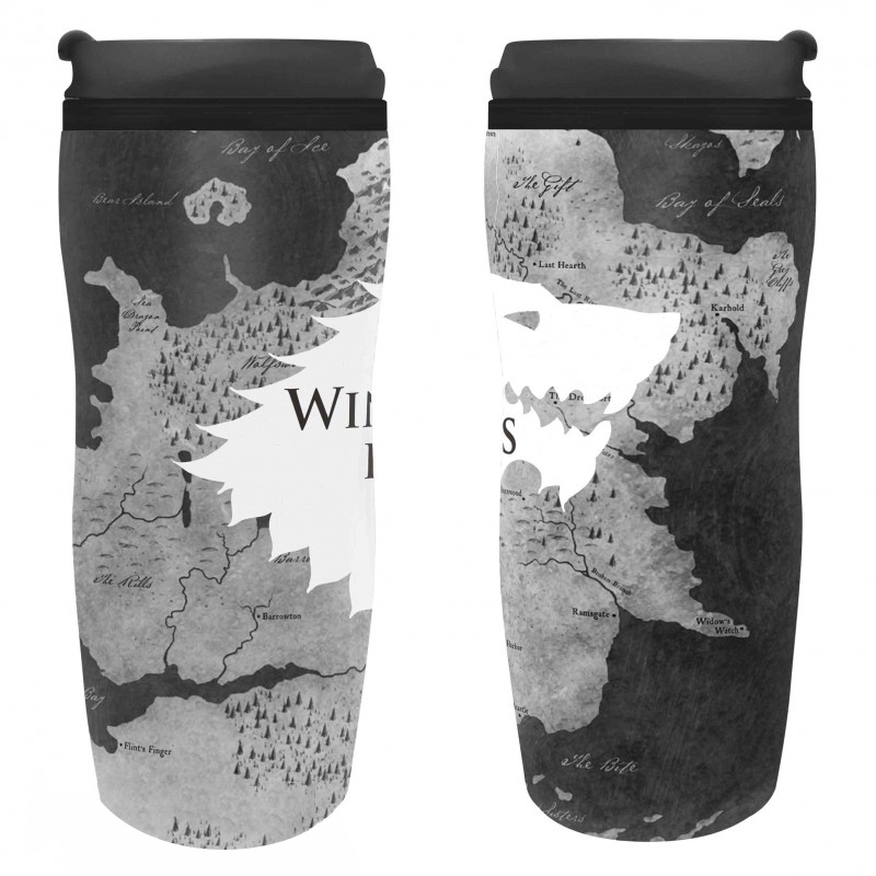 Game Of Thrones Travel Mug Utazóbögre (Winter is Here)