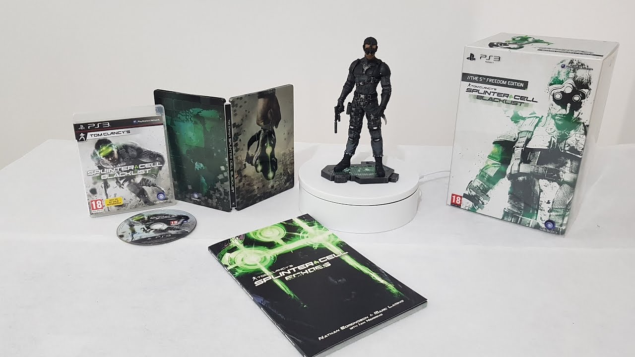 Tom Clancys Splinter Cell Blacklist The Fifth Freedom Edition (PS3) - Figurák Special Edition