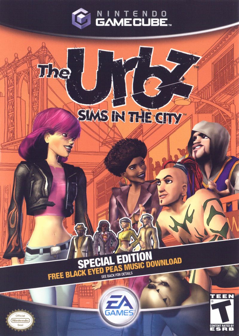 Die Urbz Sims In The City - GameCube Játékok