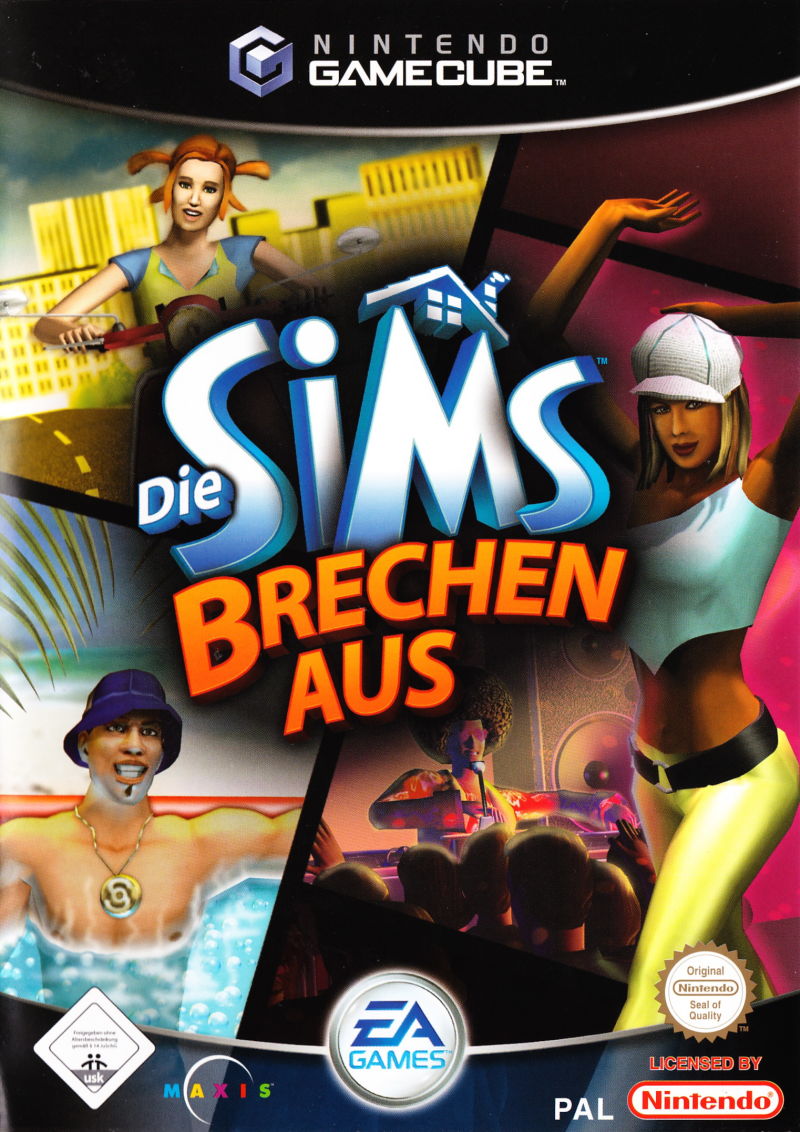 Die Sims Brechen Aus - GameCube Játékok