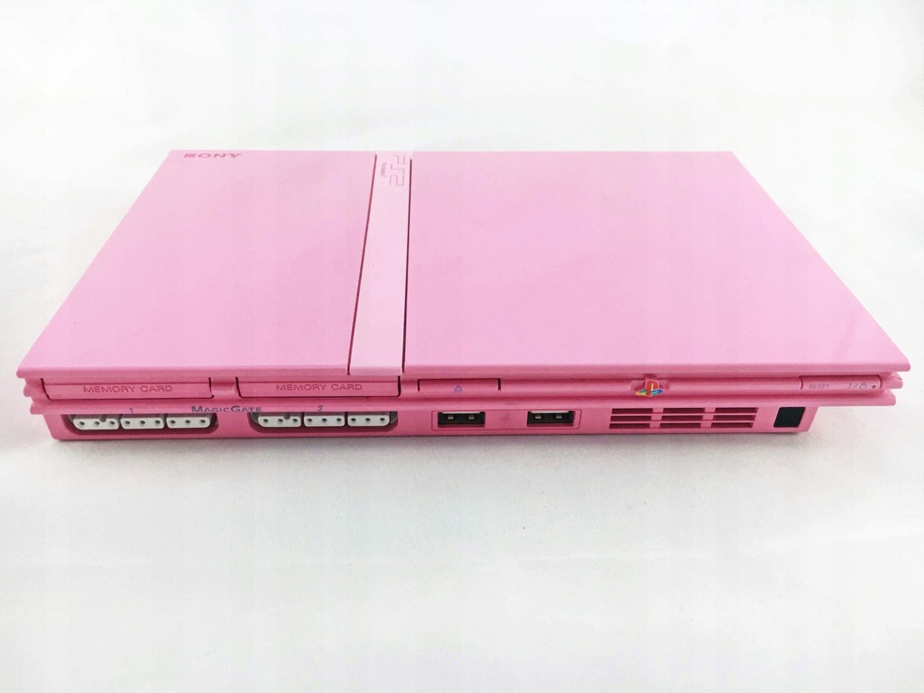 PlayStation 2 Slim Pink (fekete kontrollerrel)