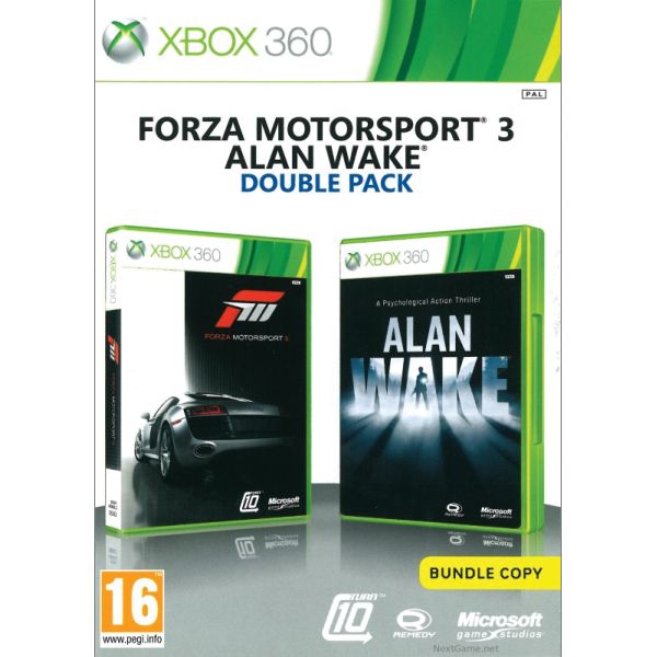 Forza Motorsport 3 Alan Wake Double Pack - Xbox 360 Játékok