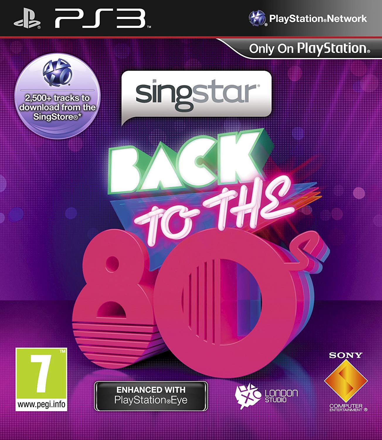 Singstar Back To The 80s  - PlayStation 3 Játékok