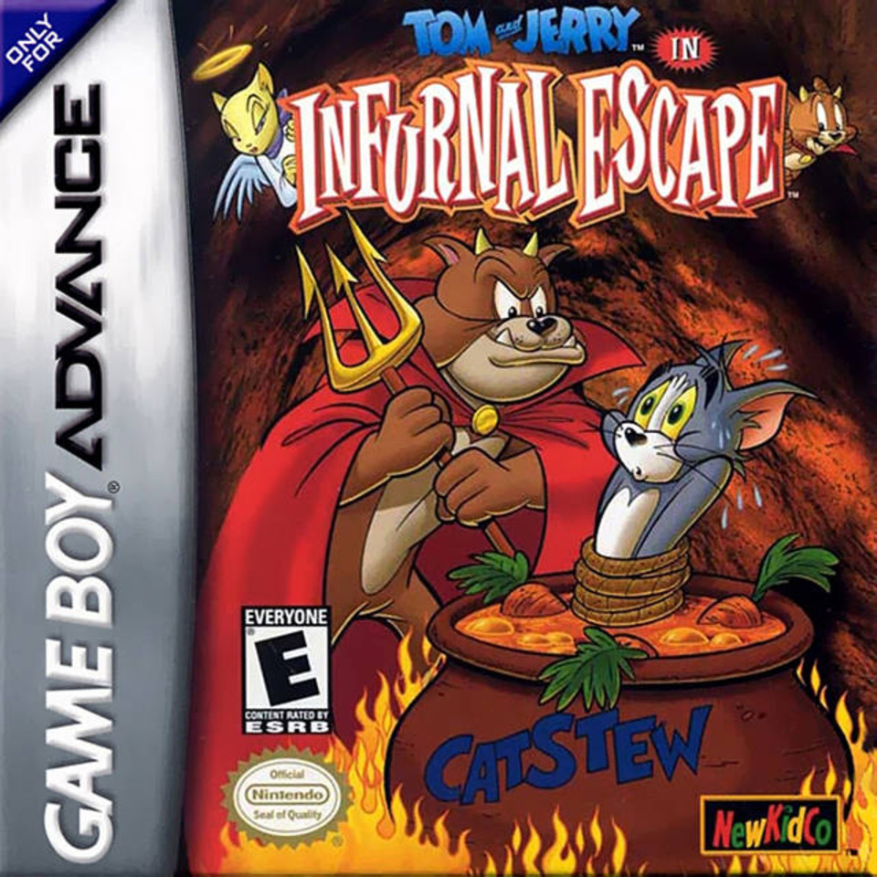 Tom and Jerry Infurnal Escape - Game Boy Advance Játékok