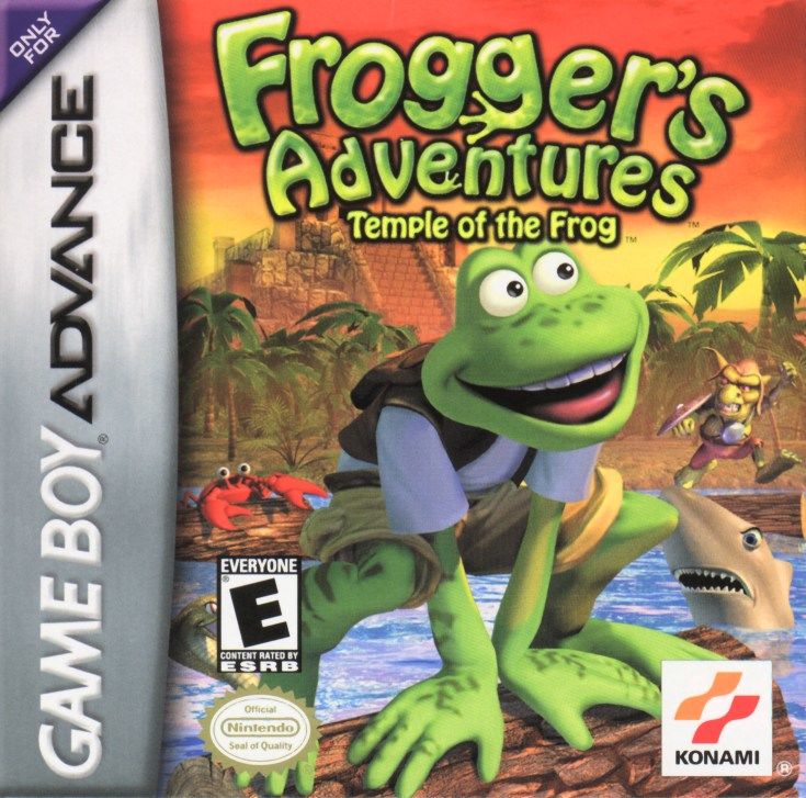 Froggers Adventures Temple of the Frog - Game Boy Advance Játékok