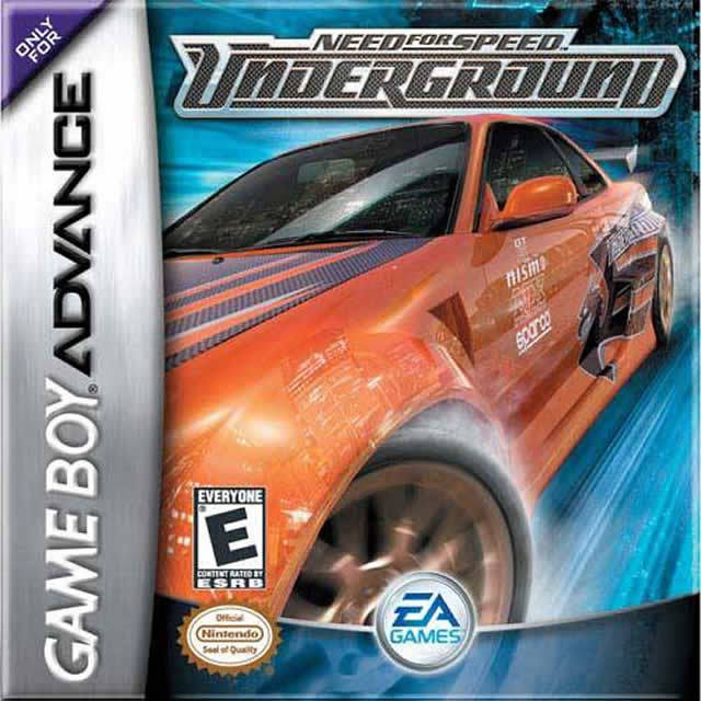 Need for Speed Underground  - Game Boy Advance Játékok