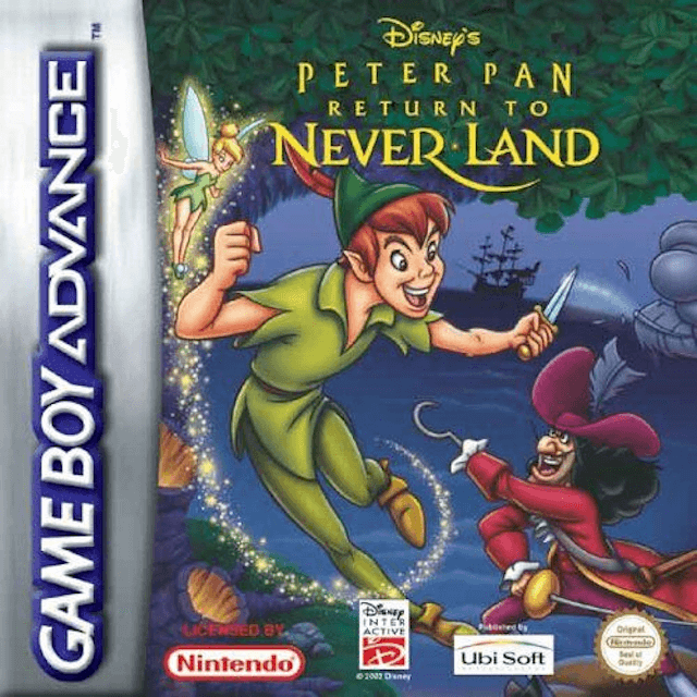 Disney Peter Pan Return to Never Land - Game Boy Advance Játékok