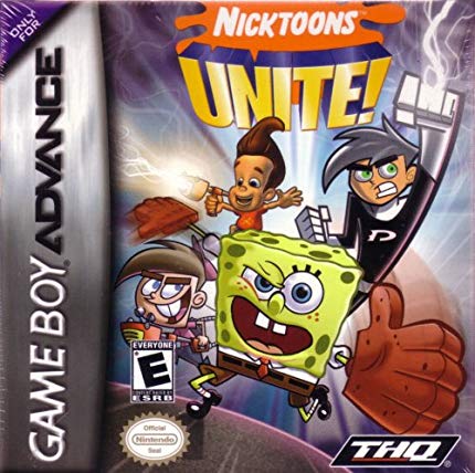 Nickelodeon Spongebob Squarepants and Friends Unite - Game Boy Advance Játékok