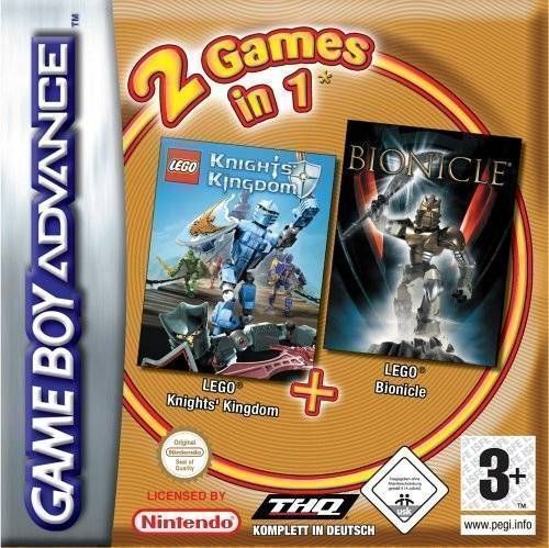 Lego Knights Kingdom and Bionicle Bundle - Game Boy Advance Játékok