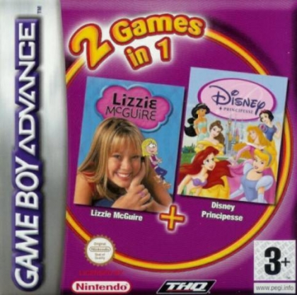 Disney Princess and Lizzie McGuire on the go Bundle - Game Boy Advance Játékok