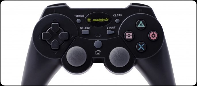Snakebyte Wired Controller - PlayStation 3 Kontrollerek