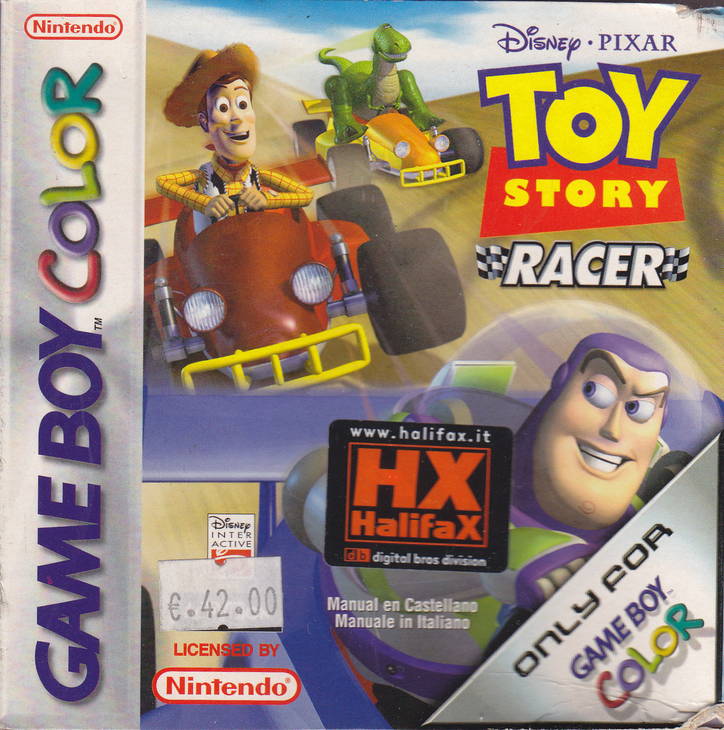 Disney Toy Story Racer (csak kazetta)