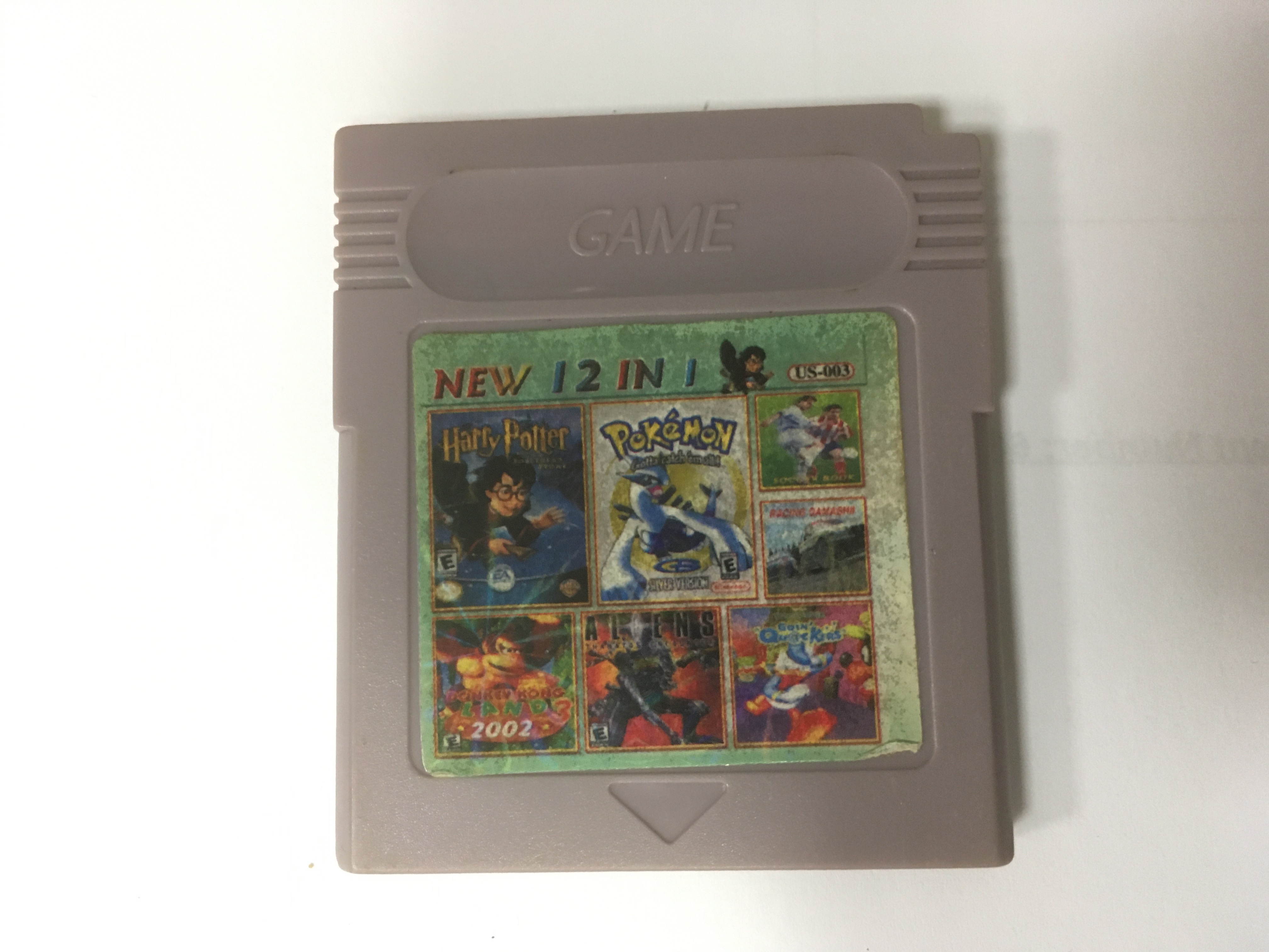 New 12 in 1 (fake) - Game Boy Játékok