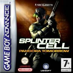 Tom Clancys Splinter Cell Pandora Tomorrow (szakadt matrica fake) - Game Boy Advance Játékok