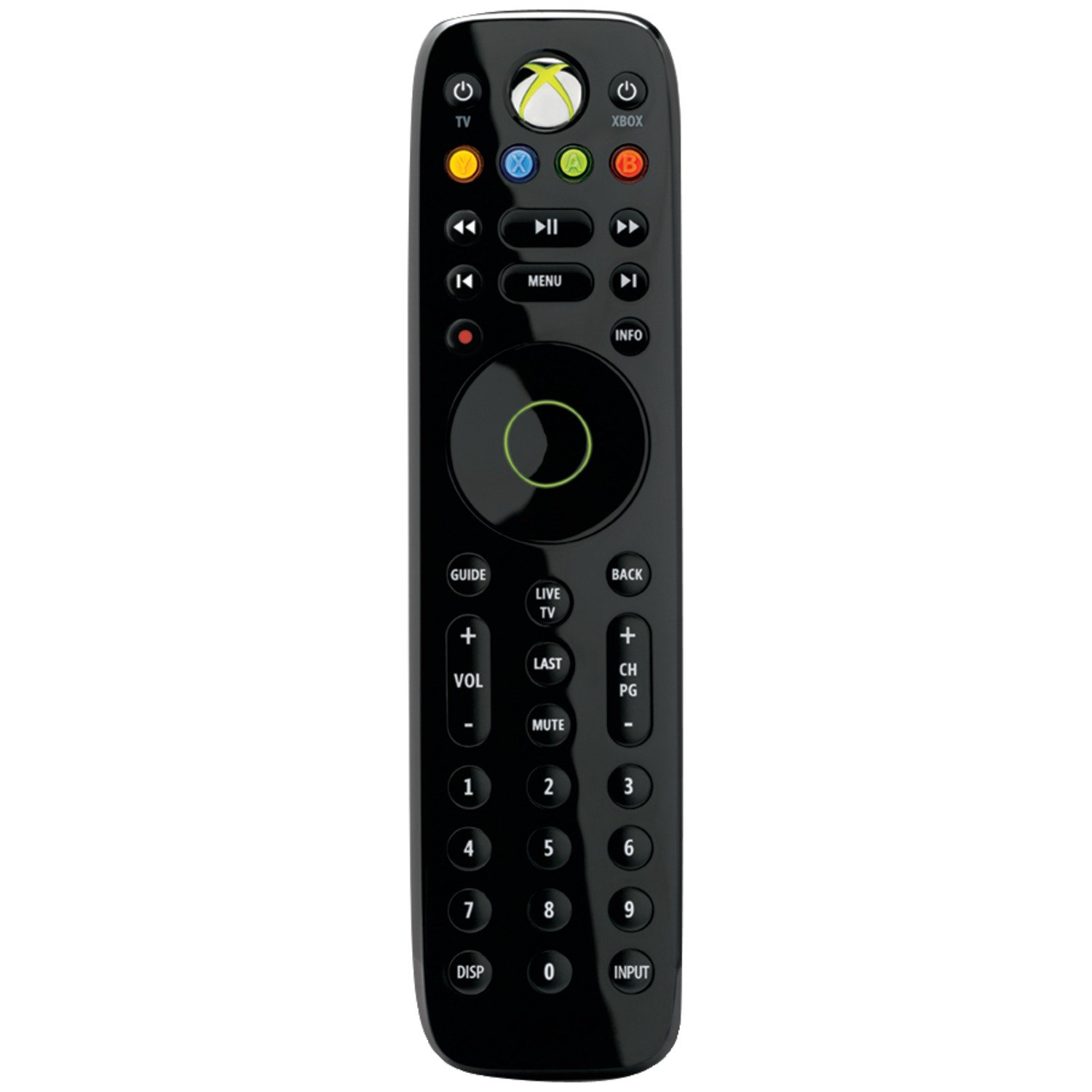 Xbox 360 Media Remote (Fekete)