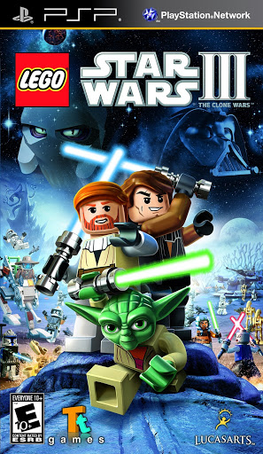 Lego Star Wars III The Clone Wars - PSP Játékok
