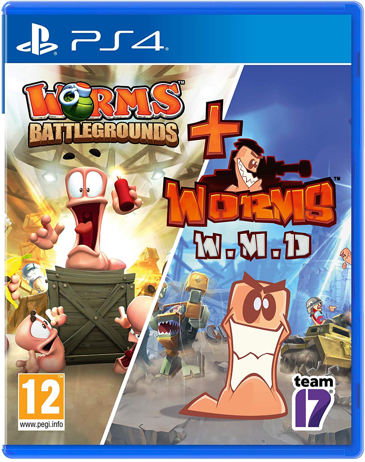 Worms Battlegrounds + Worms W M D Bundle