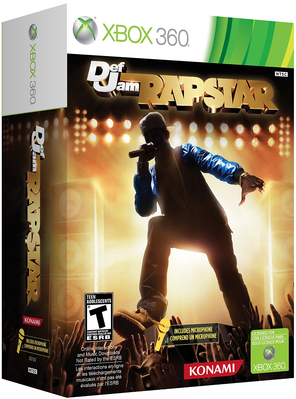 Def Jam Rapstar (mikrofonnal) - Xbox 360 Játékok