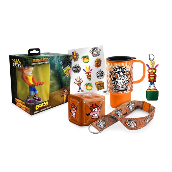 Crash Bandicoot Deluxe Big Box Telefon/Kontroller tartó (20cm)
