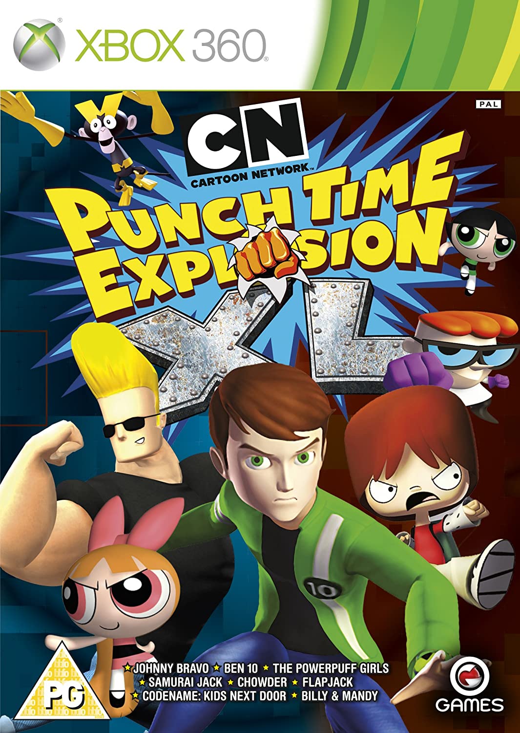 CN Punch Time Explosion XL - Xbox 360 Játékok