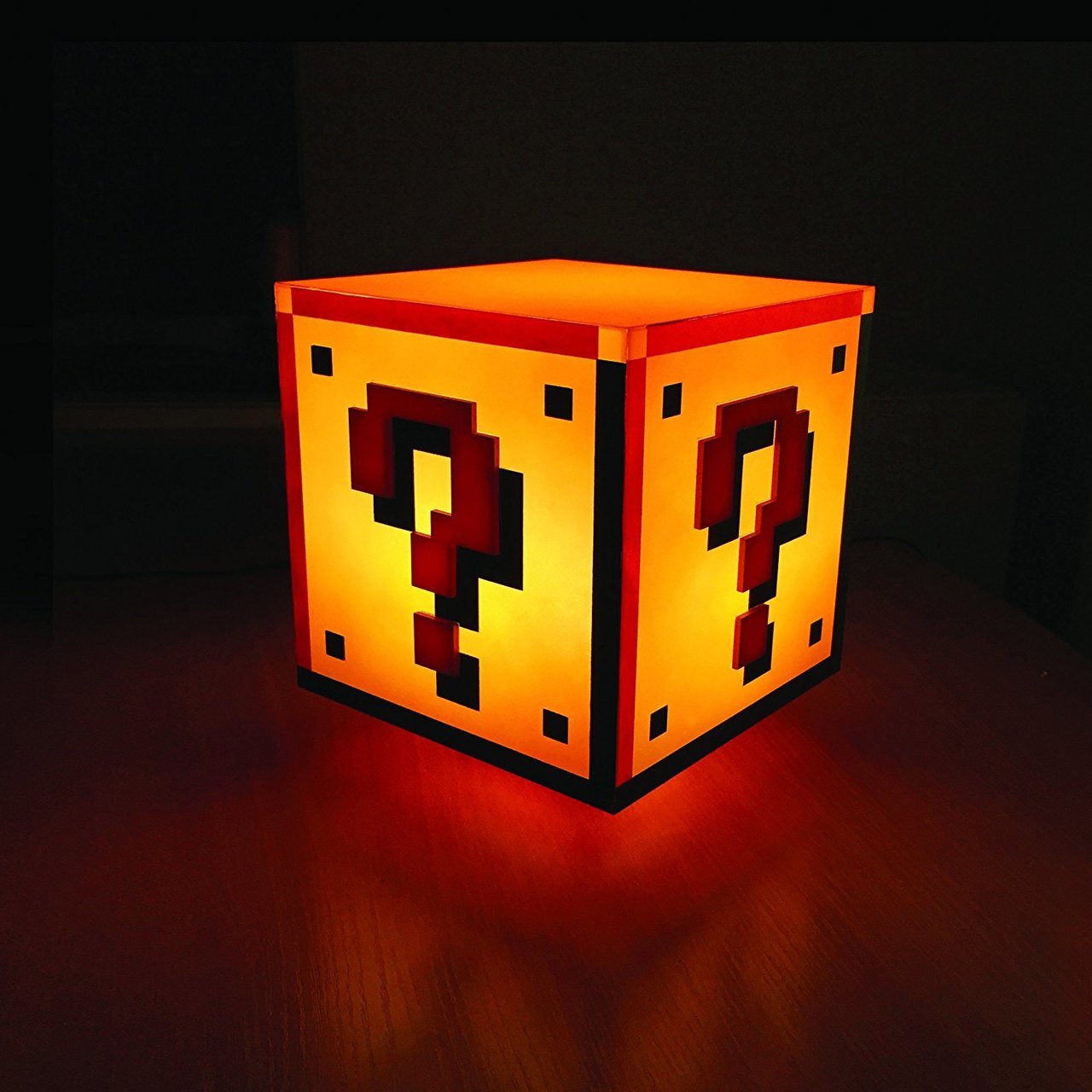 Super Mario Bros Question Block Lámpa