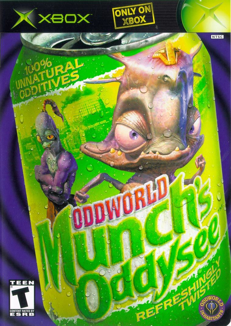 Oddworld Munchs Oddysee (német) - Xbox Classic Játékok