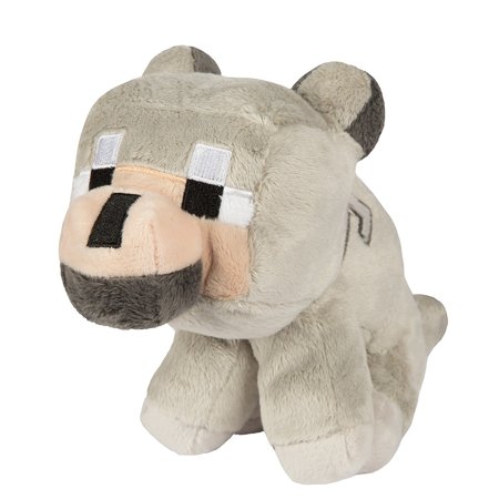 Minecraft Baby Wolf plüssfigura