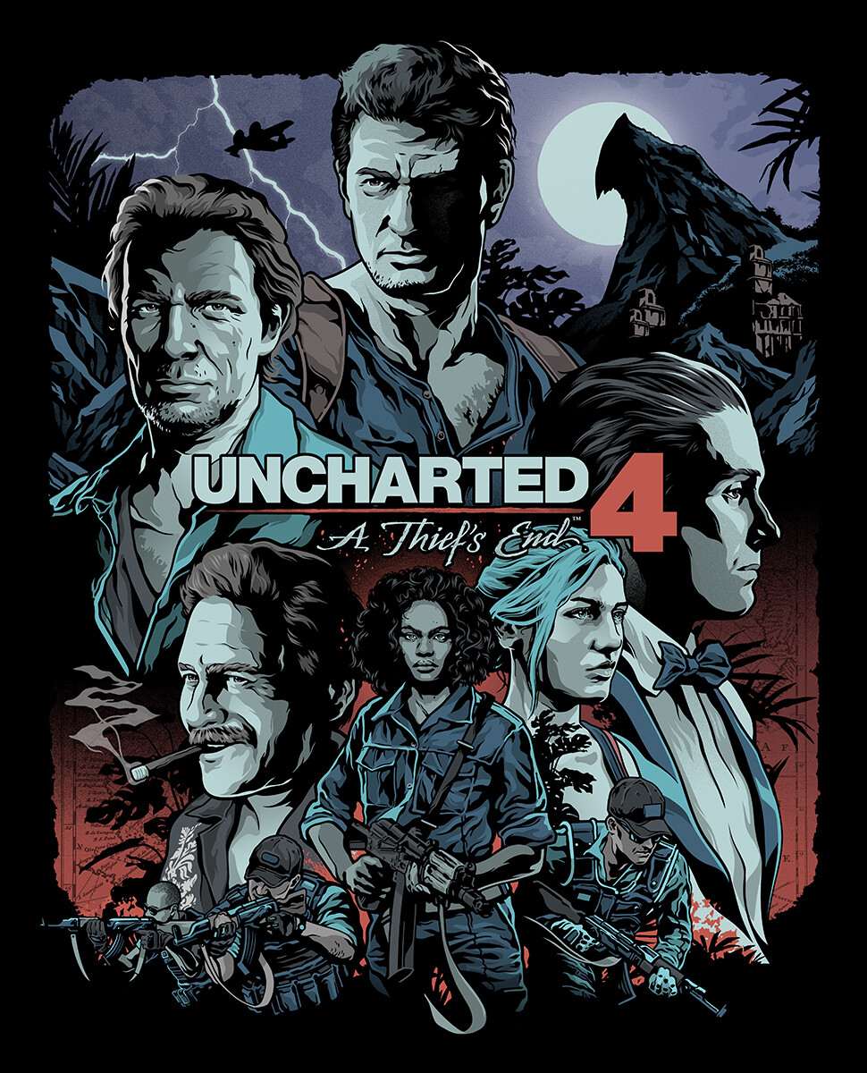Uncharted 4 A Thiefs End Special Edition – Steelbook és játék - PlayStation 4 Játékok