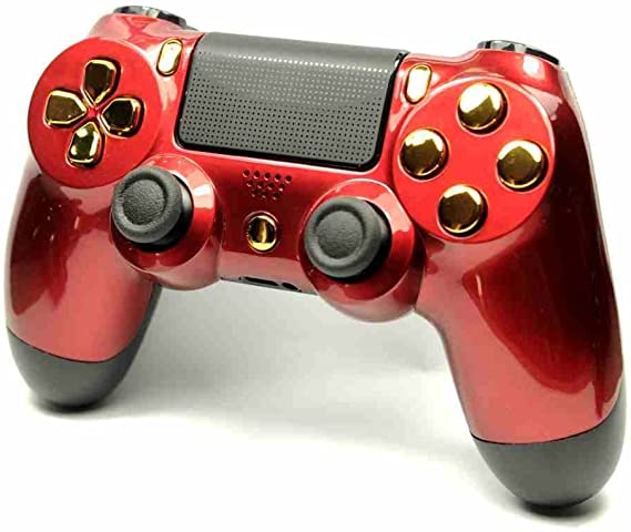 DualShock 4 Wireless Controller Custom Iron Man Style