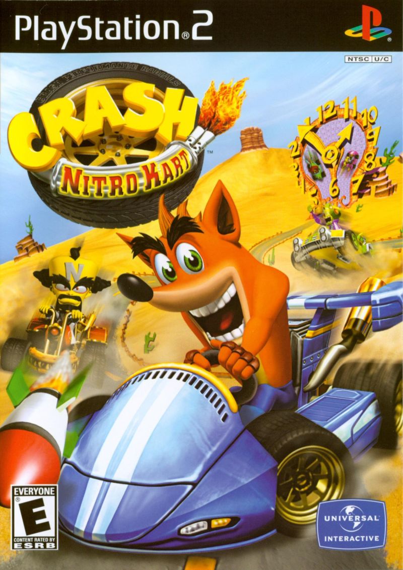 Crash Nitro Kart (Másolt Borítóval) - PlayStation 2 Játékok