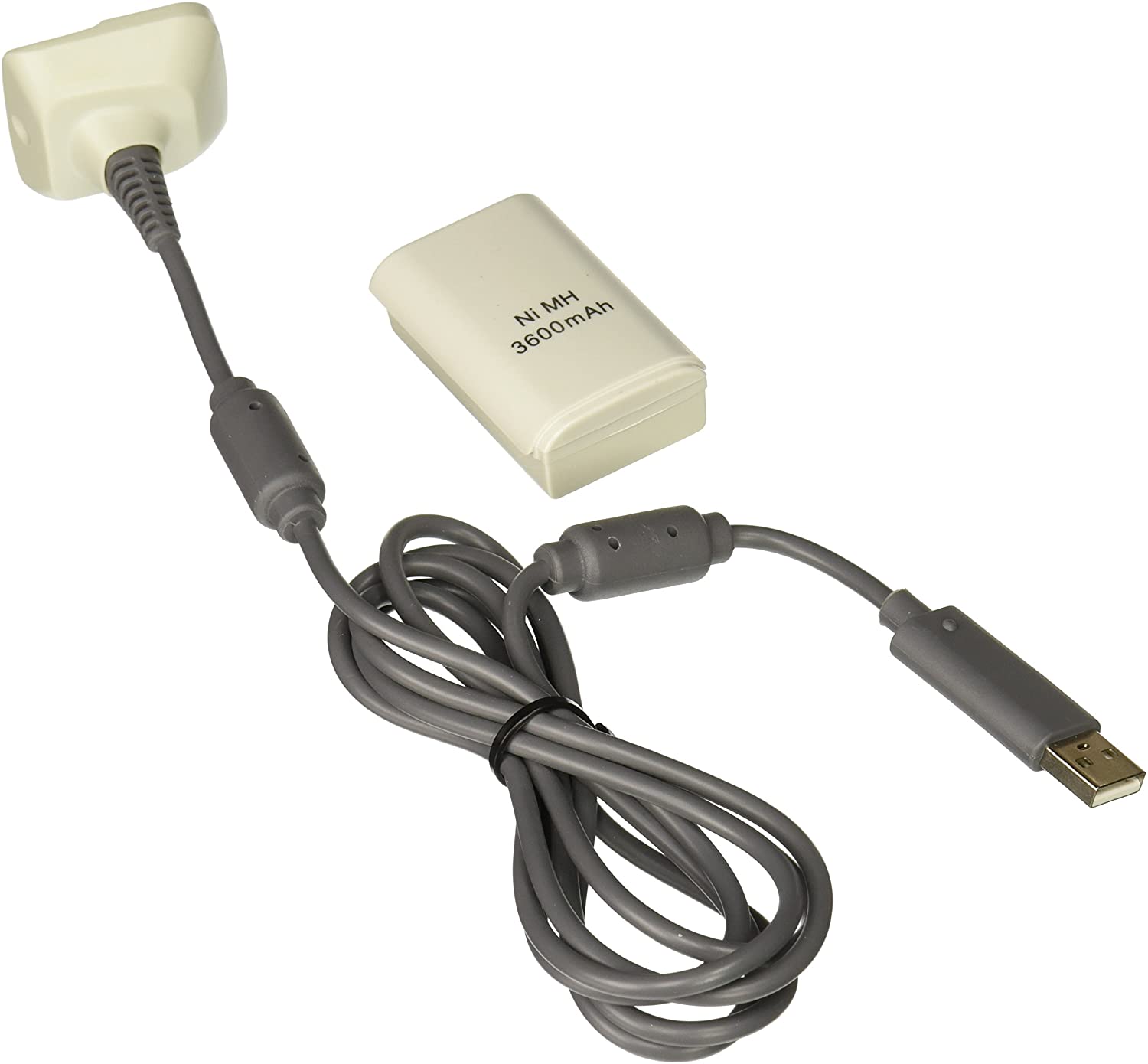 Microsoft Xbox 360 Play and Charge Kit fehér (3600mAh)
