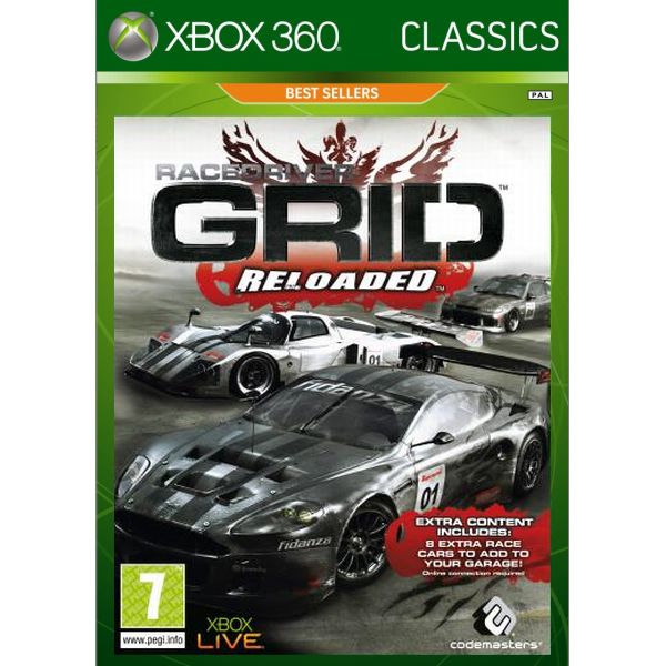 Race Driver Grid Reloaded - Xbox 360 Játékok