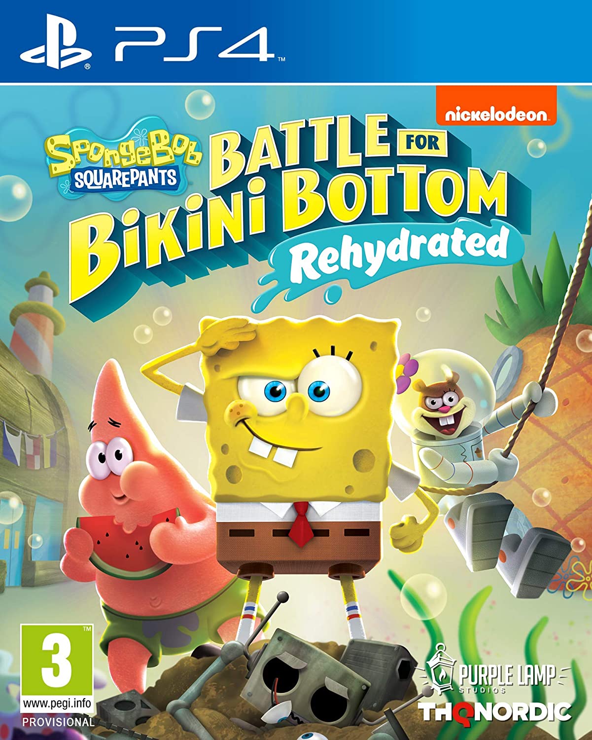 Spongebob SquarePants Battle for Bikini Bottom Rehydrated