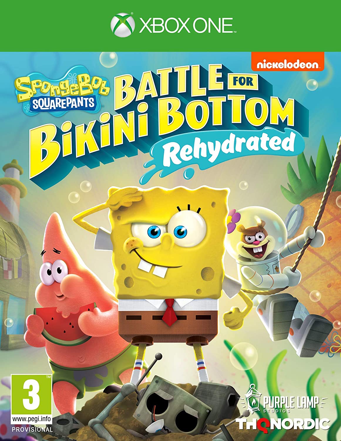 Spongebob SquarePants Battle for Bikini Bottom Rehydrated - Xbox One Játékok