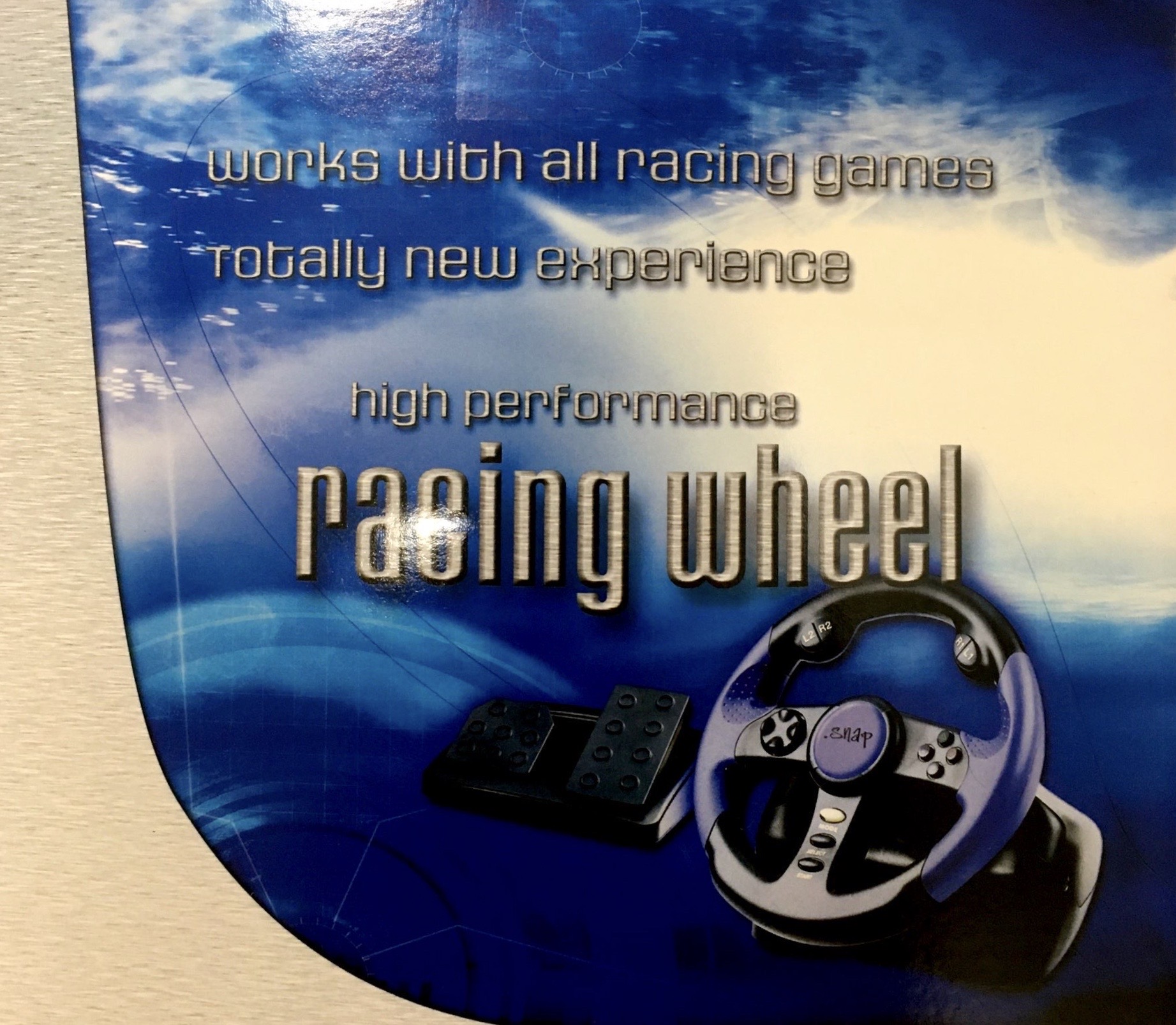 Snap PlayStation 2 Racing Wheel