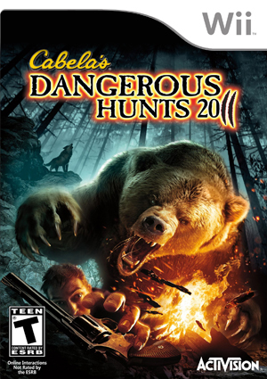 Cabelas Dangerous Hunts 2011 - Nintendo Wii Játékok