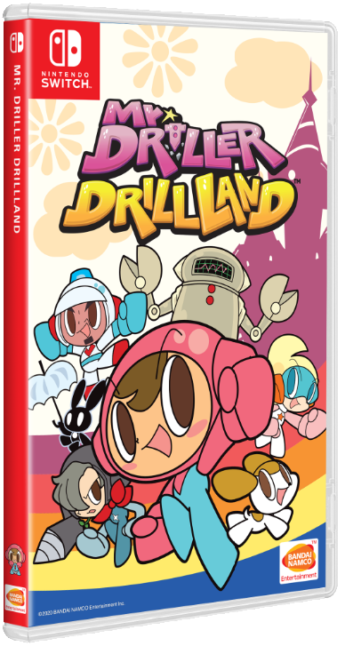 Mr Driller DrillLand (japán, multilanguage) - Nintendo Switch Játékok