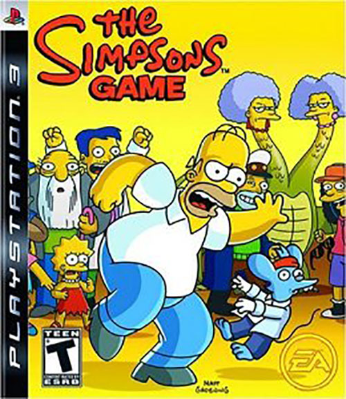The Simpsons Game ( Német) - PlayStation 3 Játékok