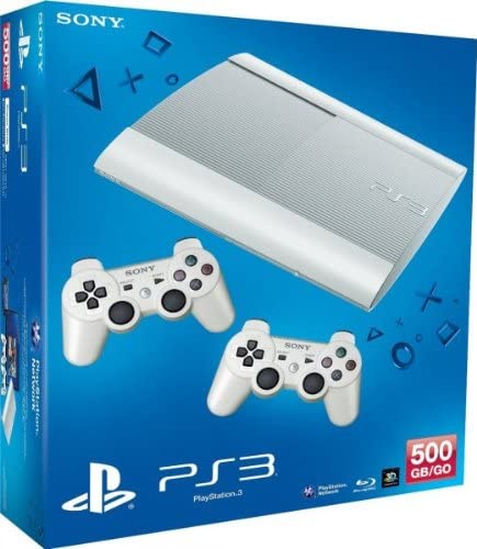 PlayStation 3 Super Slim 500 GB Fehér 2 kontrollerrel