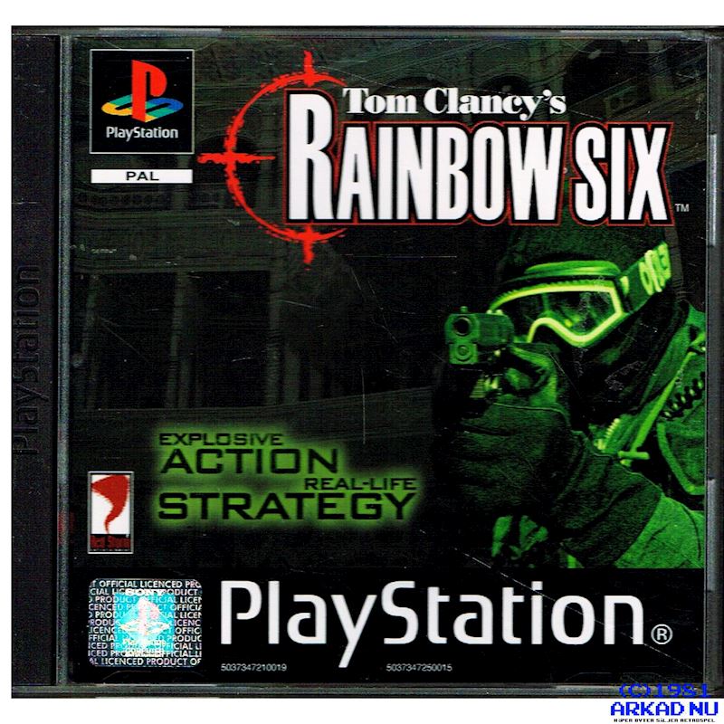 Tom Clancys Rainbow Six (első borító nélkül) - PlayStation 1 Játékok