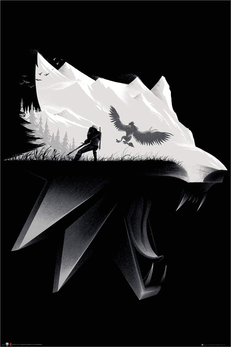 The Witcher Open World Plakát (FP4834) - Ajándéktárgyak Ajándéktárgyak